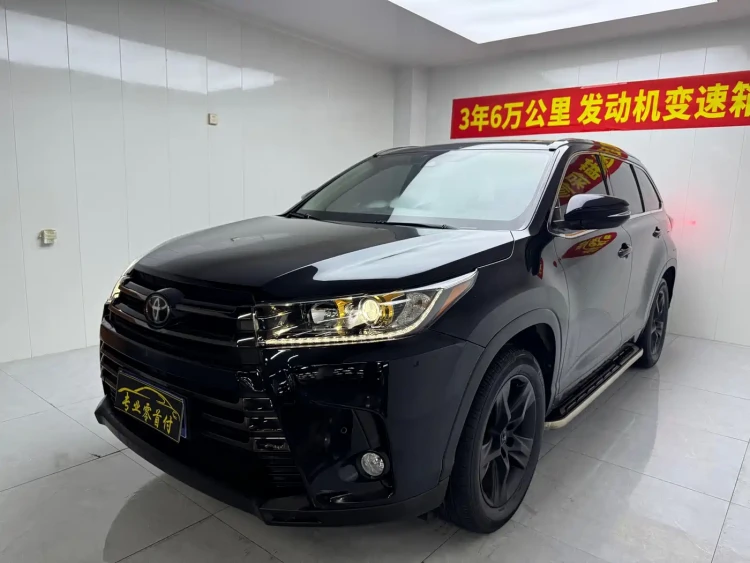 Toyota Highlander 2018 Model 2.0T 4WD Knight Edition 7-Seater China VI